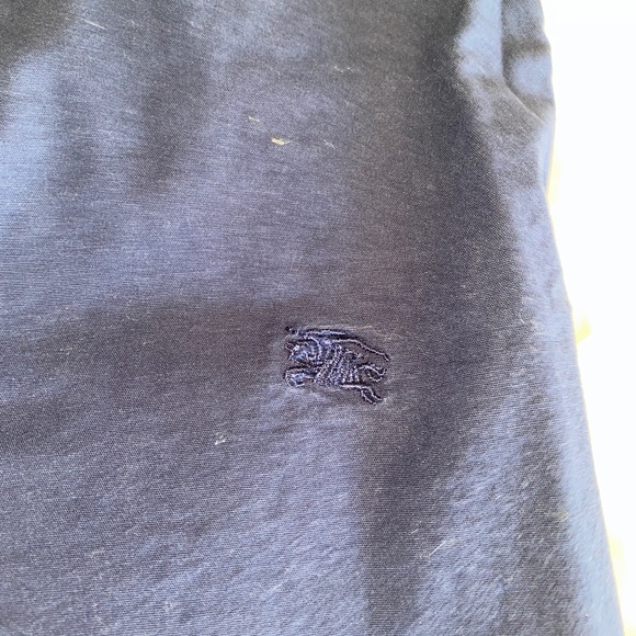 BURBERRY BRIT shirt NOVA check cotton Long Sleeve Men's NAVY size XL - Picture 4 of 6